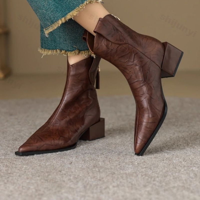 Western Cowgirl Boot - Sepatu Bot Wanita Gaya Koboi Barat