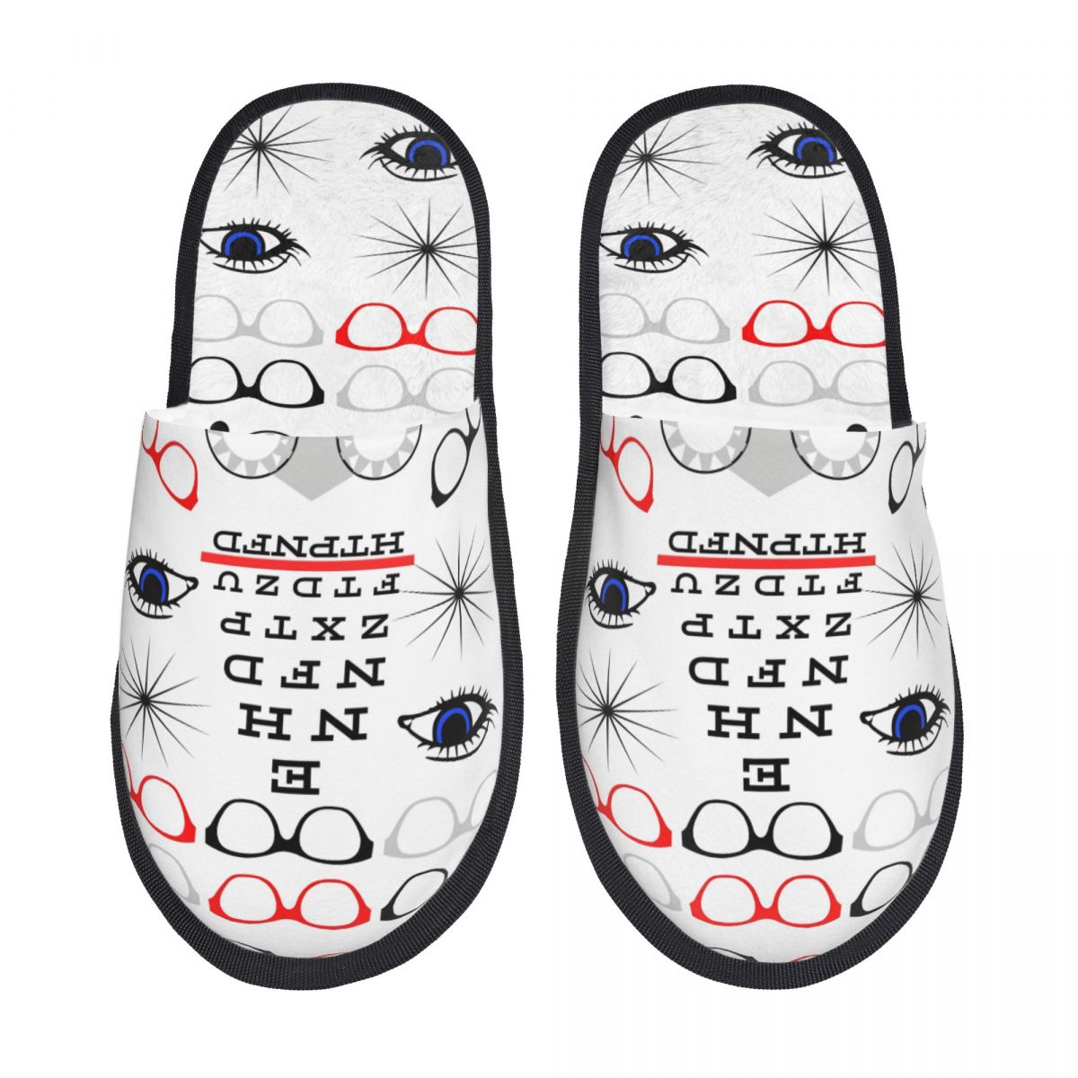 Shoes Women Chart - Sandal Rumah Desain Menyenangkan dengan Grafik