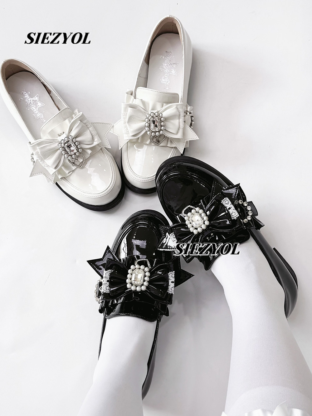 Women Shoes Heels - Sepatu Kulit Kasual Gaya Jepang Asli,