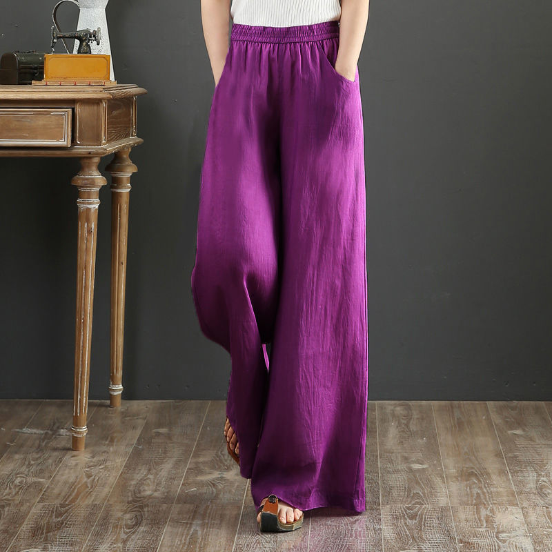 Women'S Shoes Extra Wide - Celana Wanita Musim Panas 2025 Katun