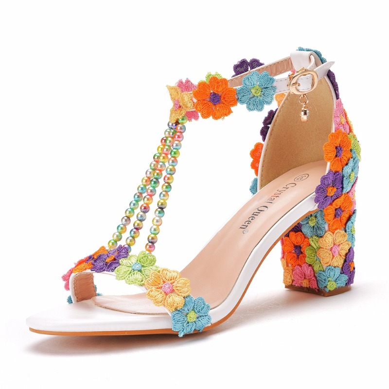 Women Shoes Branded - Sandal Wanita Hak Tinggi 7cm Model