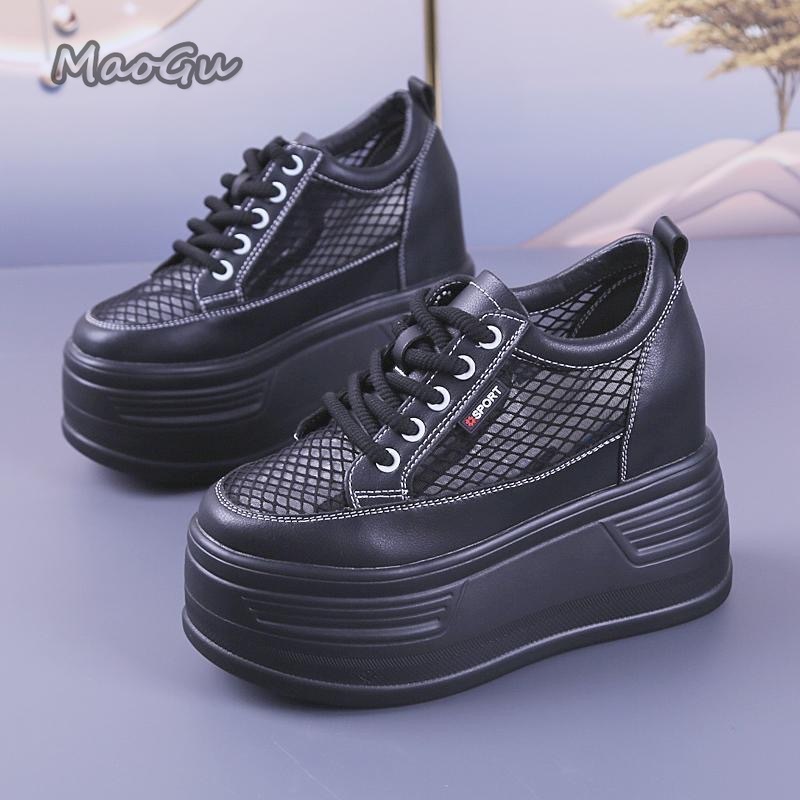 Tenis De Mujer Sepatu Platform - Wedge Heeled Sneaker ulasan dan harga