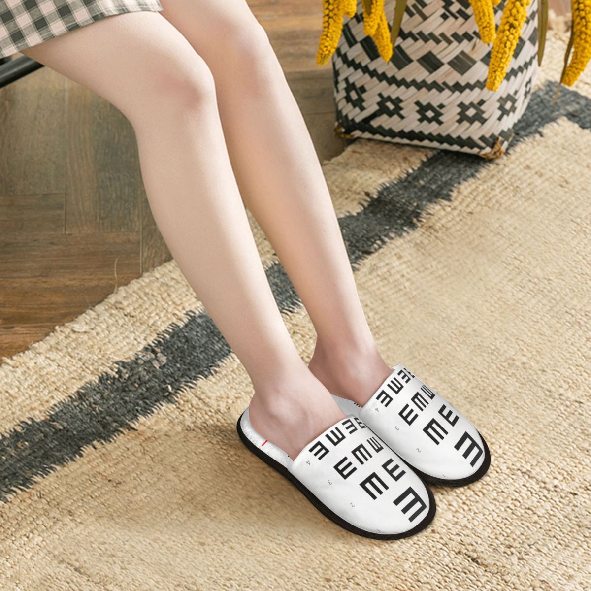Sandal Rumah Wanita dengan Gra - Shoes Women Chart ulasan dan harga