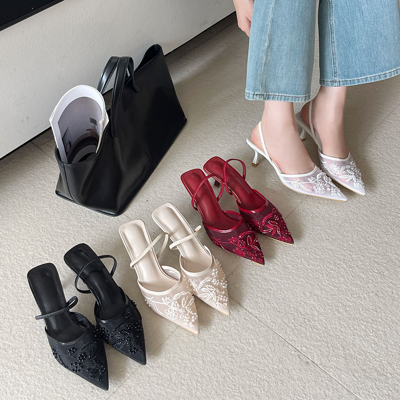 Sandal Slingback Elegan 2026 W - Women Shoes Branded ulasan dan harga