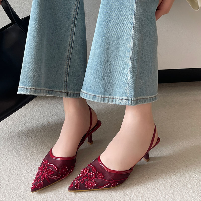 Sandal Slingback Elegan 2026 W - Women Shoes Branded ulasan dan harga