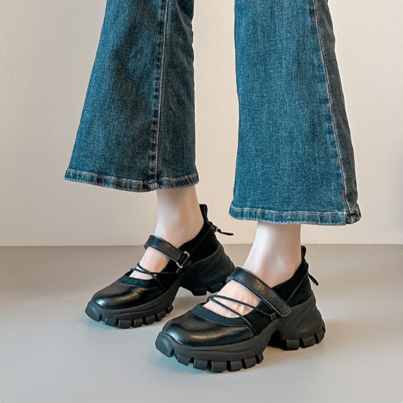 Sepatu Mary Jane Balet Retro B - Women Shoes Loafers ulasan dan harga