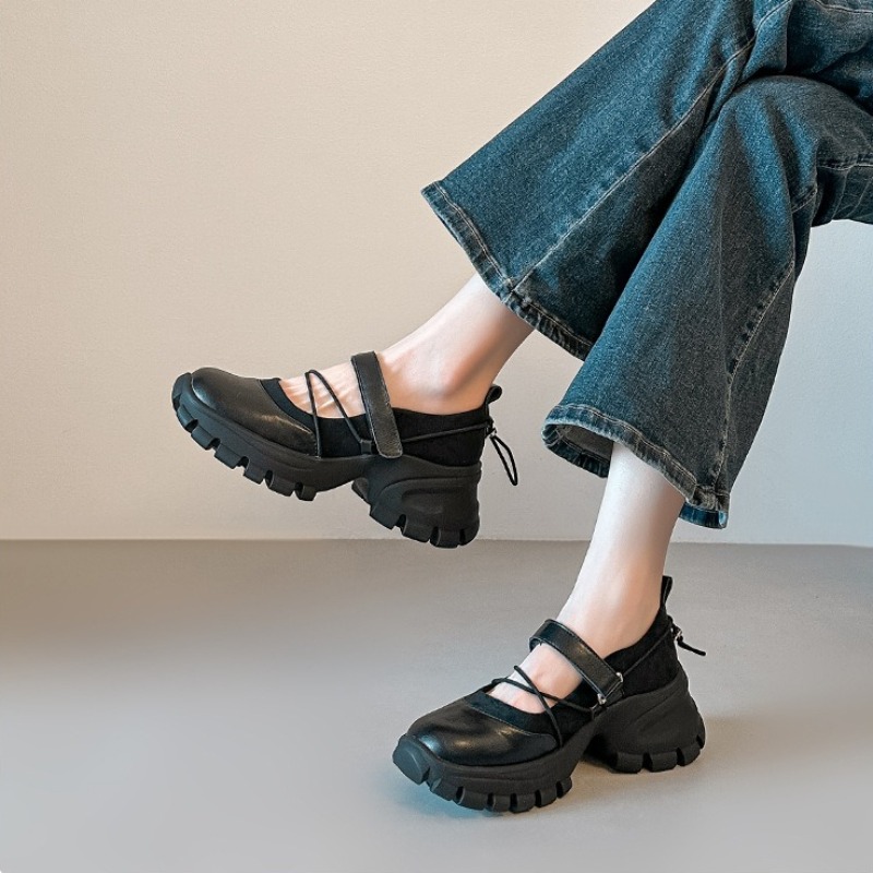 Sepatu Mary Jane Balet Retro B - Women Shoes Loafers ulasan dan harga