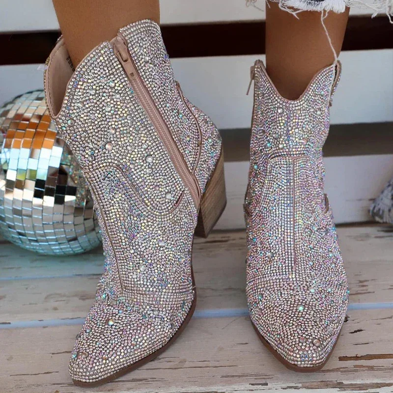 Sepatu Bot Koboi Barat Sepatu  - Western Cowgirl Boot ulasan dan harga