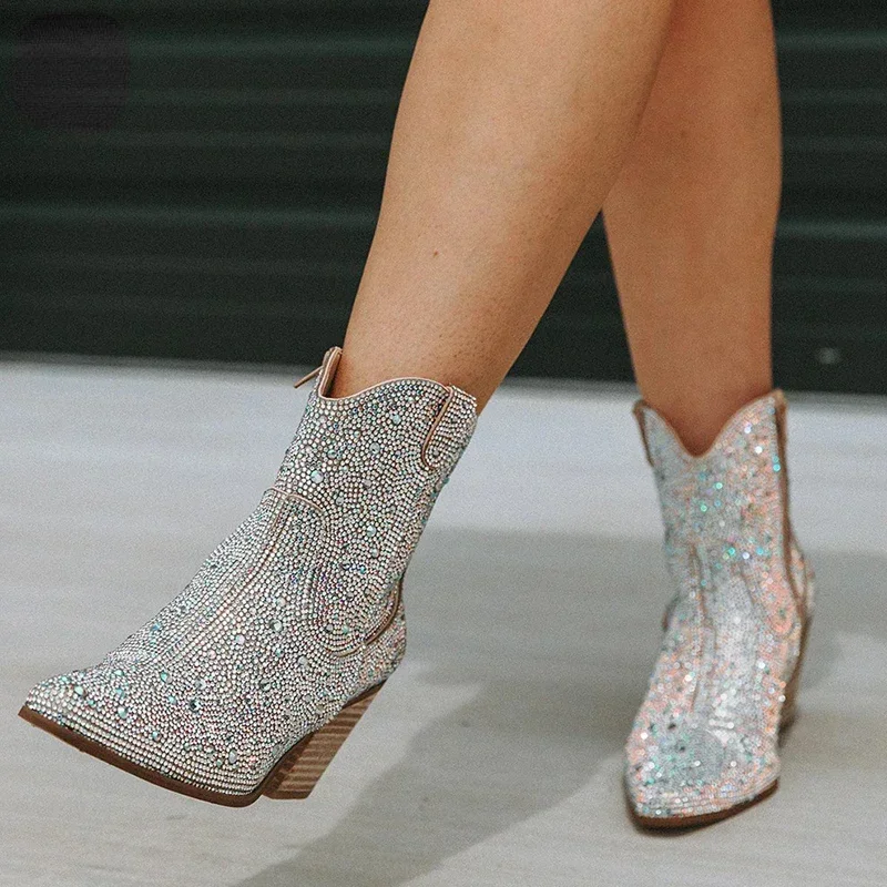 Sepatu Bot Koboi Barat Sepatu  - Western Cowgirl Boot ulasan dan harga