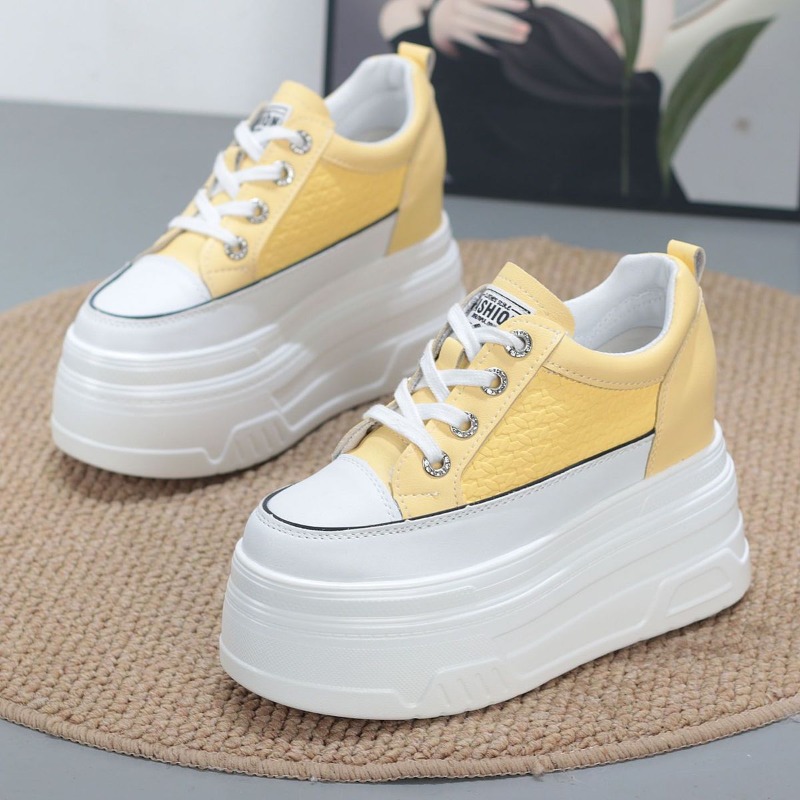Sepatu Sneakers Platform Wedge - Wedge Heeled Sneaker ulasan dan harga