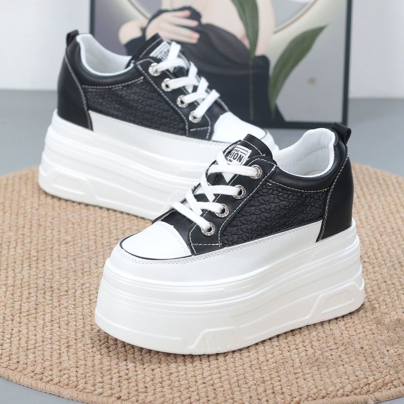 Sepatu Sneakers Platform Wedge - Wedge Heeled Sneaker ulasan dan harga