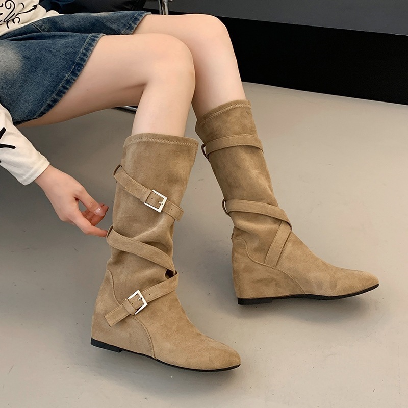 Sepatu Boots Wanita Vintage Su - Western Cowgirl Boot ulasan dan harga