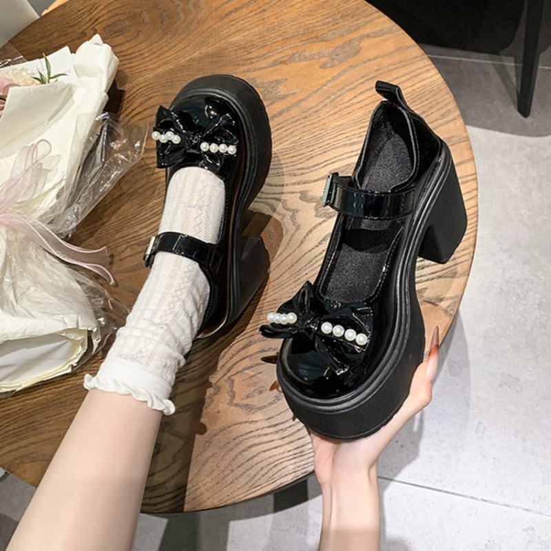 Sepatu Lolita 2026 Hitam Hak S - Women Shoes Heels ulasan dan harga
