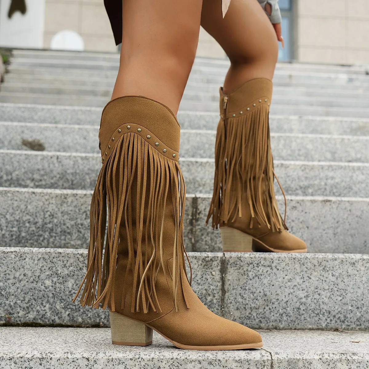 Sepatu Bot Wanita Ukuran Besar - Western Cowgirl Boot ulasan dan harga