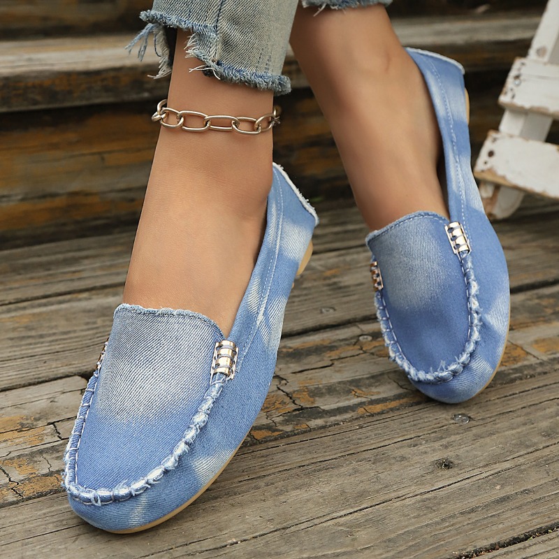 Sepatu Loafer Kasual Nyaman Wa - Women Shoes Loafers ulasan dan harga