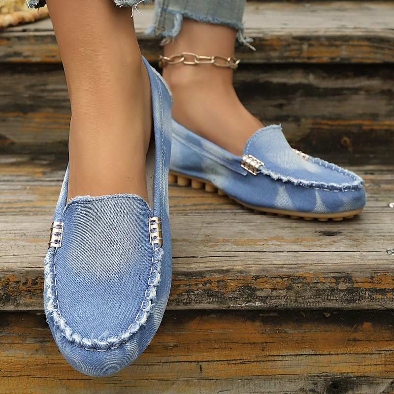 Sepatu Loafer Kasual Nyaman Wa - Women Shoes Loafers ulasan dan harga