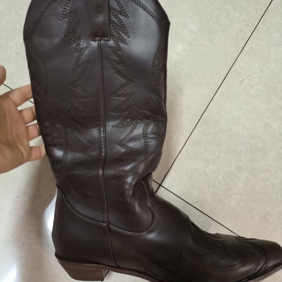 Sepatu Bot Koboi Barat Bordir  - Western Cowgirl Boot ulasan dan harga
