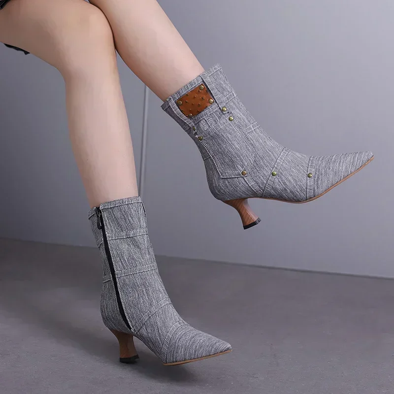 Sepatu Boots Pendek Wanita Mod - Western Cowgirl Boot ulasan dan harga