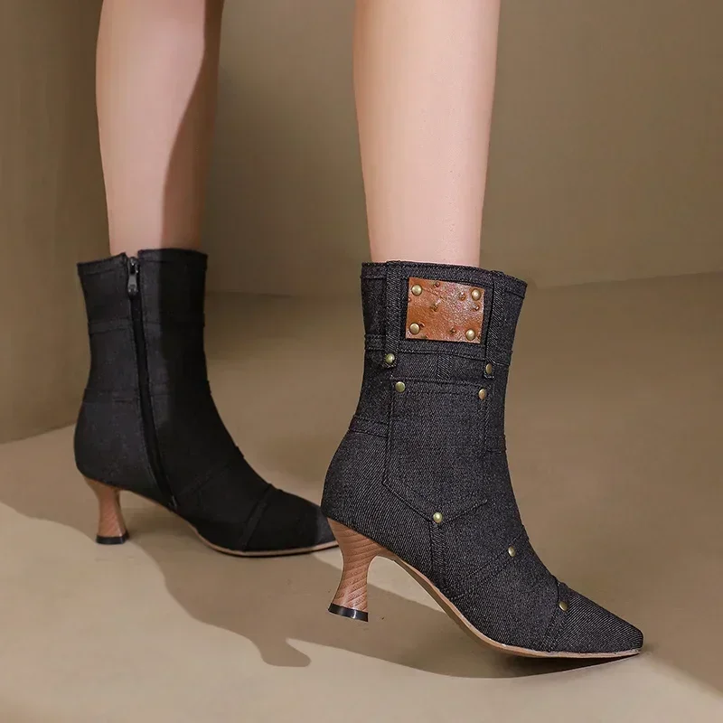 Sepatu Boots Pendek Wanita Mod - Western Cowgirl Boot ulasan dan harga