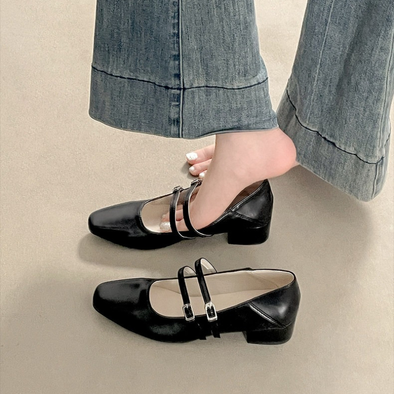 Sepatu Mary Jane Wanita Hak Re - Women Shoes Heels ulasan dan harga