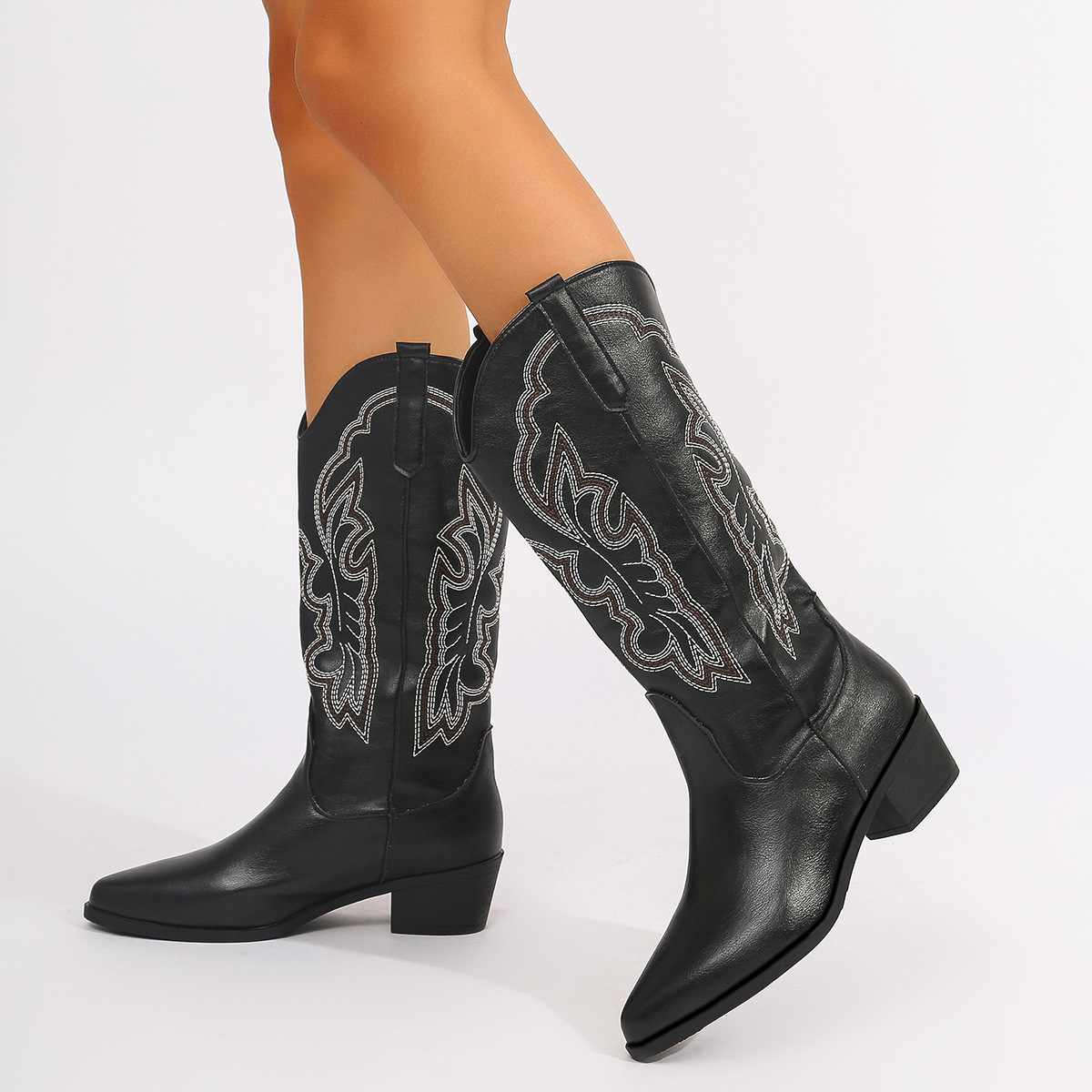 Sepatu Bot Koboi Bordir Musim  - Western Cowgirl Boot ulasan dan harga