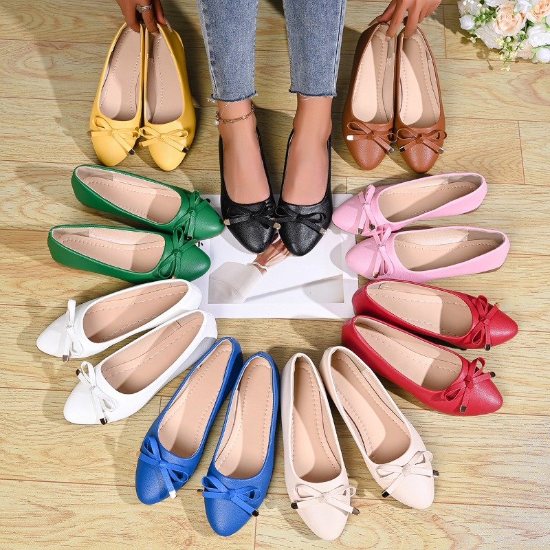 Sepatu Kulit Wanita Model Wedg - Women Shoes Loafers ulasan dan harga