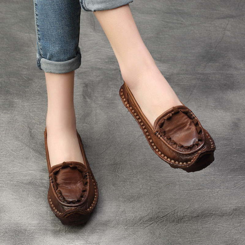 Sepatu Loafer Wanita Gaya Etni - Women Shoes Loafers ulasan dan harga