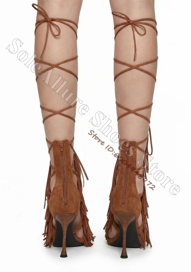 Sandal Gladiator Wanita dengan - Western Cowgirl Boot ulasan dan harga