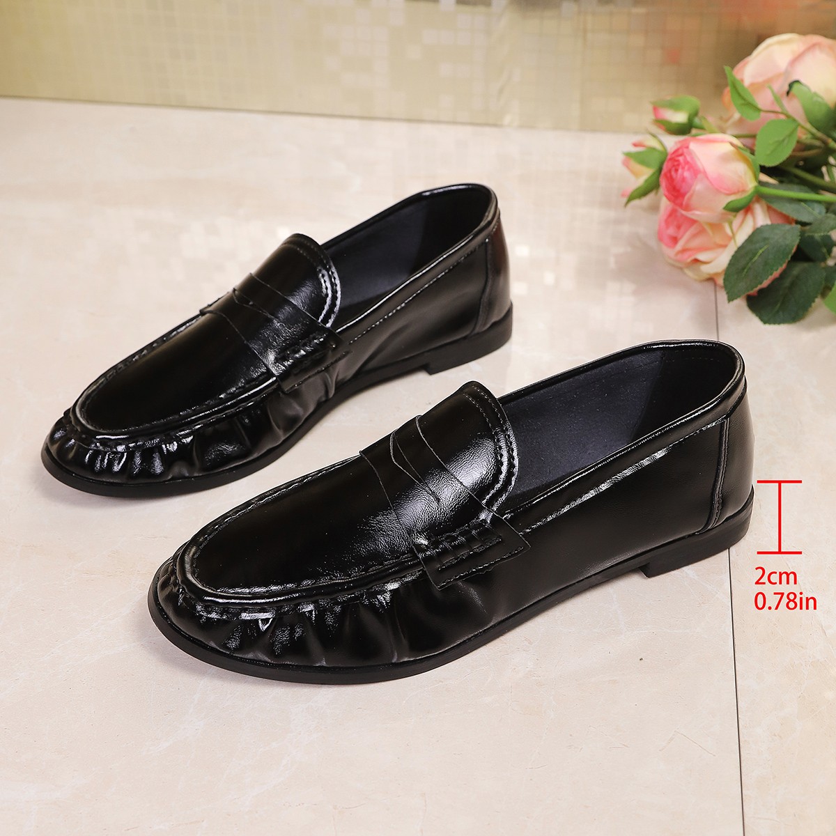 Sepatu Flat Kerja Wanita Gaya  - Women Shoes Loafers ulasan dan harga