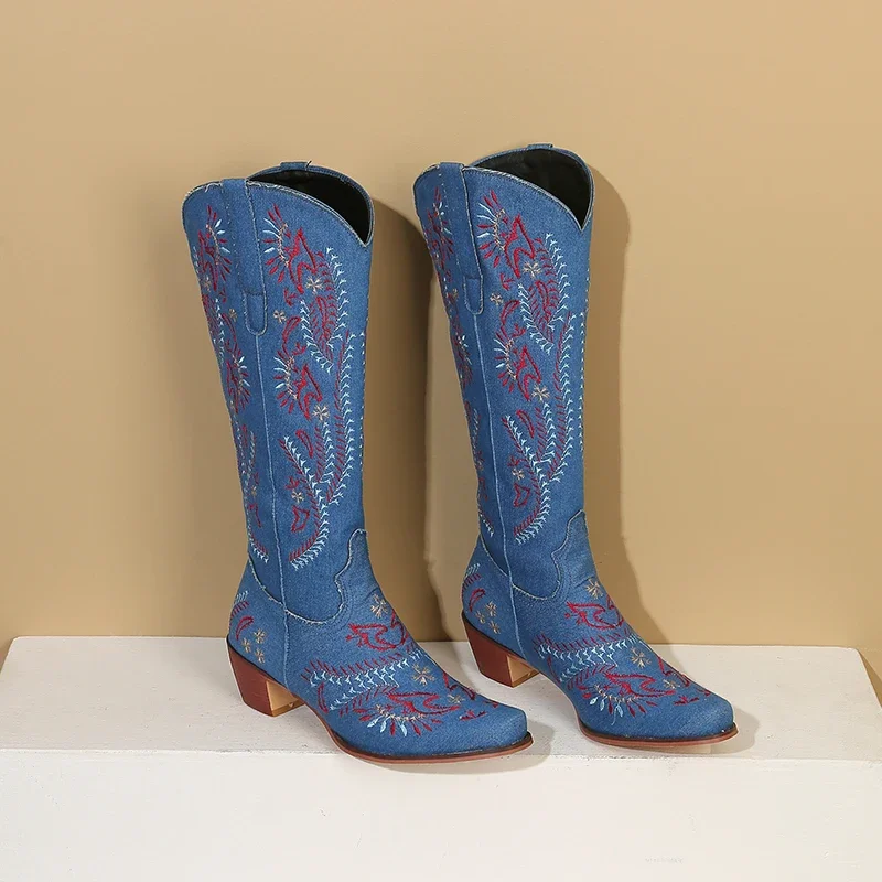 Sepatu Bot Setinggi Lutut Cowg - Western Cowgirl Boot ulasan dan harga