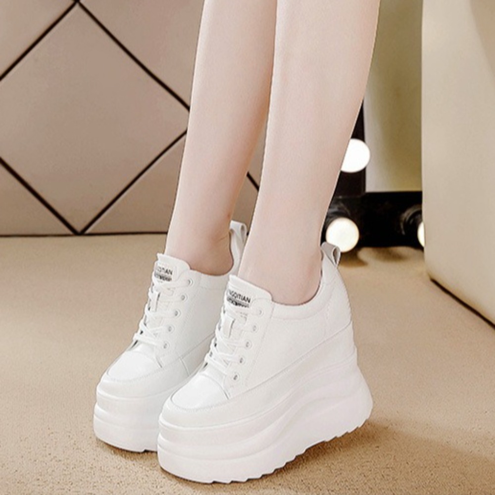 Sepatu Sneakers Kasual Wanita  - Wedge Heeled Sneaker ulasan dan harga