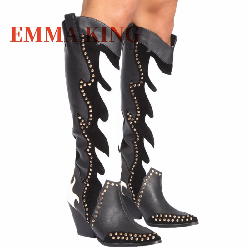 Sepatu Bot Koboi Barat Berdeta - Western Cowgirl Boot ulasan dan harga