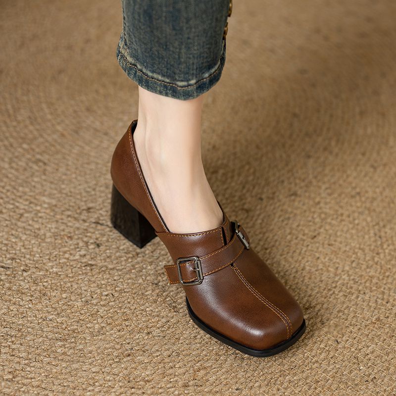 Girseaby Vintage Wanita Pompa  - Women Shoes Loafers ulasan dan harga